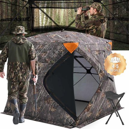 Hunting Blind, 270 See-Through Pop-Up, 4-5 Person
