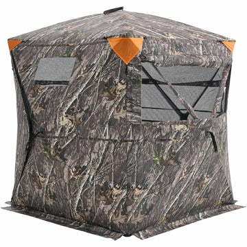 Hunting Blind, 270 See-Through Pop-Up, Carry Bag