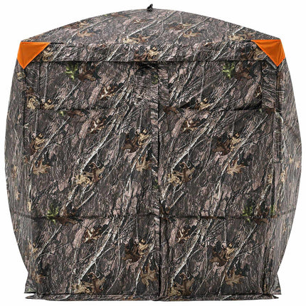 Hunting Blind, 4-5 Person See-Through, 270-Degree View, Bag