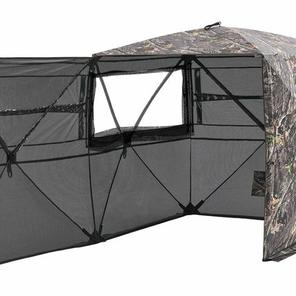 Hunting Blind Tent, 4-5 Person 360 See-Through, Bag