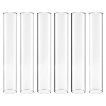 Hurricane Glass Candle Covers, 24 Pack, 65x350 mm