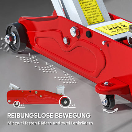 Hydraulic Car Jack, 2 Ton, 120-300mm Lift Range
