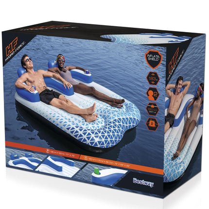 Hydro Force Indigo Wave Double Lounge 1.96m