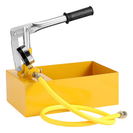 Hydrostatic Test Pump 25 Bar, Gauge, 5L Tank, 1m Hose