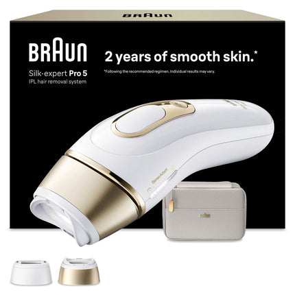 IPL Hair Removal Device, Home Use, 2 Heads, Long-Lasting Results