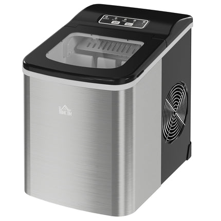 Portable ice cube maker - 9 cubes in 8 min, self cleaning