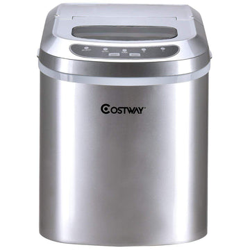 Ice cube machine ice machine ice cube maker including ice cube scoop silver