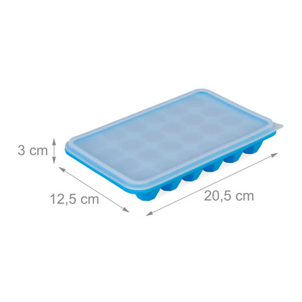 Ice cube mold set of 4 diamonds