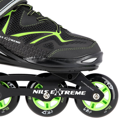 In-Line Skates, Black/Green, Size 41