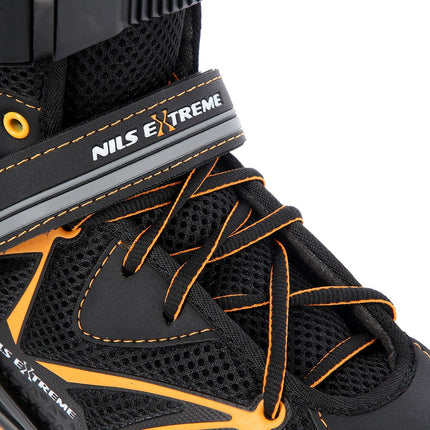 In-Line Skates, Black/Orange, Size 40