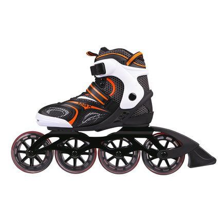 In-Line Skates, Black-Orange, Size 41