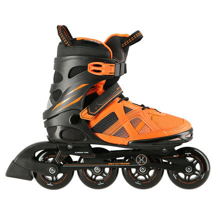 In-Line Skates, Black-Orange, Size 43
