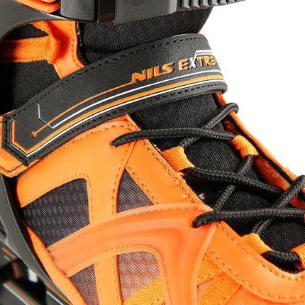 In-Line Skates, Black-Orange, Size 44