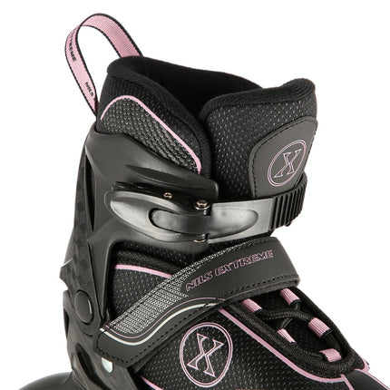 In-Line Skates, Black-Pink, Size M (35-38)