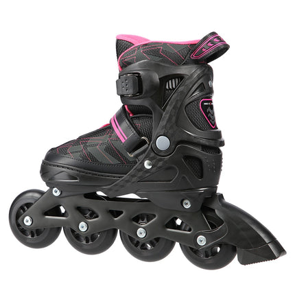 In-Line Skates, Black/Pink, Size M (35-38)