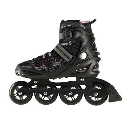 In-Line Skates, Black-Purple, Size 45