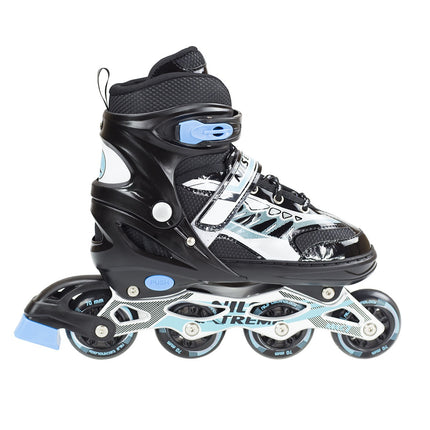 In-Line Skates, Black, Size M, Adjustable Fit