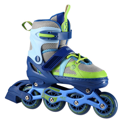In-Line Skates, Blue-Green, Size S (31-34)