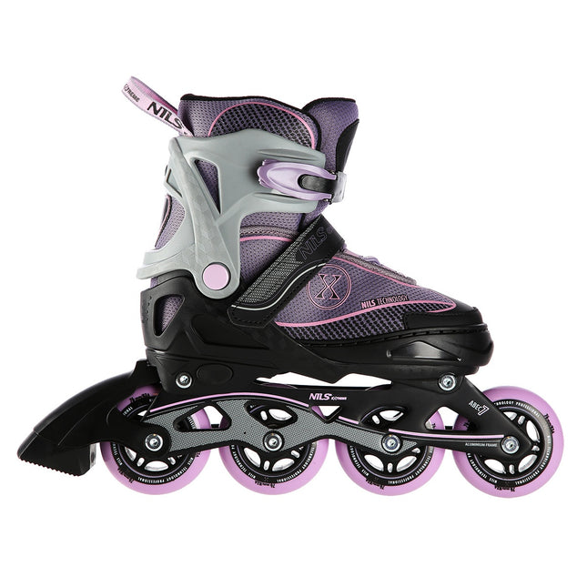 Inline skates, grijspaars, maat M (35-38)