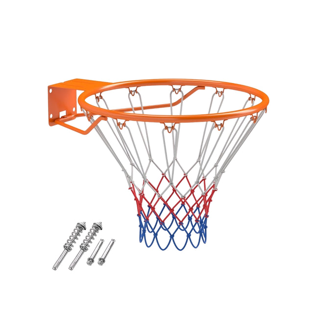 Indoor Basketball Hoop – 45cm Ring, Wall Mount, Orange