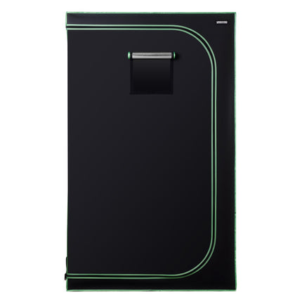 Indoor Grow Tent 120x120x200 cm, 600D Mylar, Tray