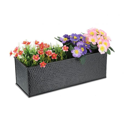 Indoor flower box black