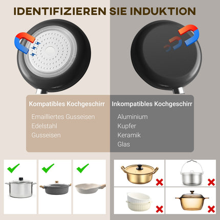 Portable double induction hob, 8 power levels, 3500W