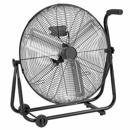 Industrial 24 Inch Floor Drum Fan, 7500 CFM, 3-Speed