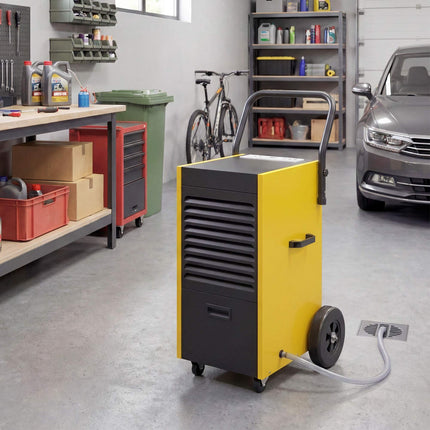Industrial Dehumidifier, 70L/Day, Continuous Drainage
