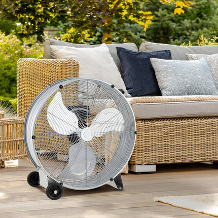 Industrial Drum Fan 65 cm, 3-Speed, 1300 CFM