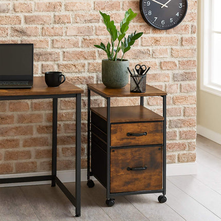 Industrial File Cabinet with Hanging File Drawer
