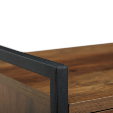 Industrial bedside table