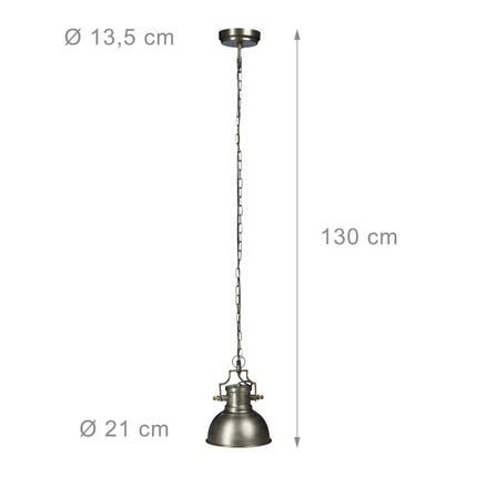 Industrial style pendant lamp