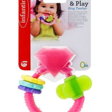 Infantino Chew & Play Ring Teether