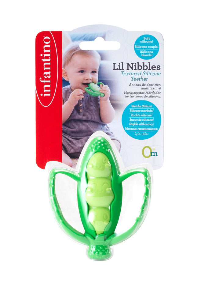 Infantino Lil’ Nibbles Silicone Teether
