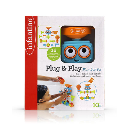 Infantino Playset Plug N Play Plumber