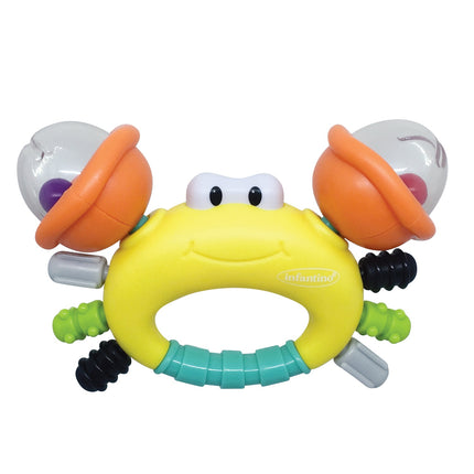 Infantino Rattle & Teether Sand Crab