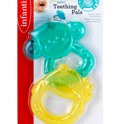 Infantino Safari Teething Pals (Set Of 2)