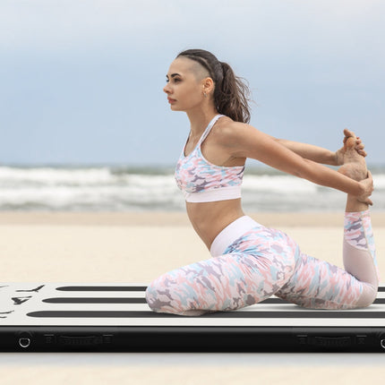 Inflatable Air Track Gymnastics Mat 300x100x10 cm, Pump