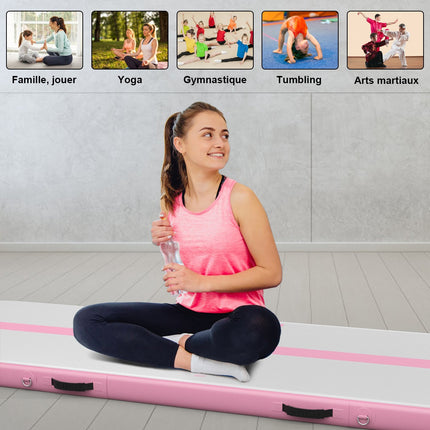 Inflatable Air Track Mat 300x100x10 cm, Pump Included