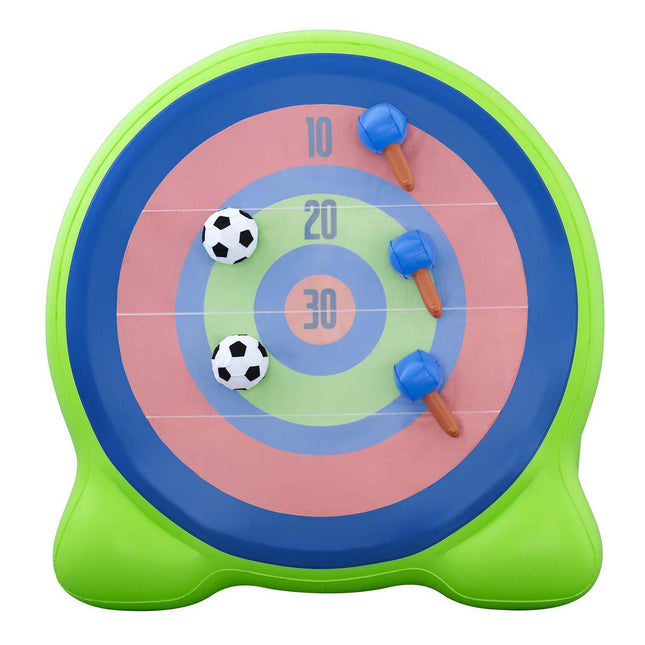 Inflatable Backyard Target Game with Balls & Axes
