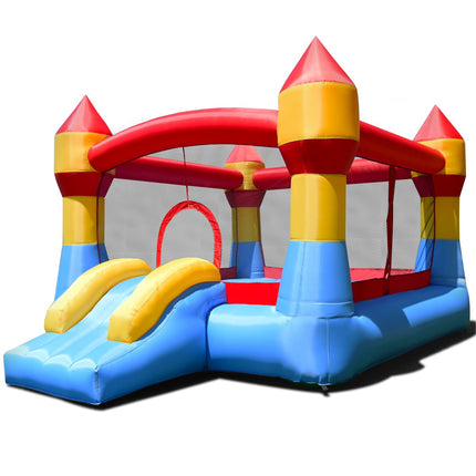 Inflatable Bounce House with Slide, 370 x 280 x 230 cm