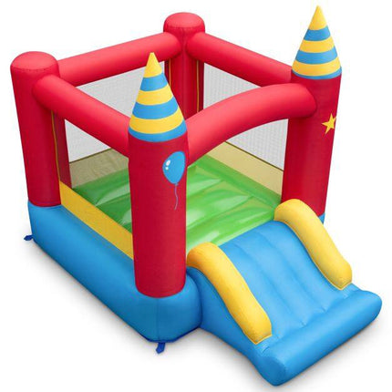 Inflatable Bounce House with Slide & Carry Bag, 3 Kids