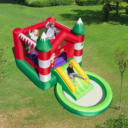 Inflatable Bouncy Castle With Slide, Blower, 390x210x220 cm
