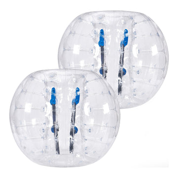 Inflatable Bumper Balls 2-Pack, 4 Ft PVC Body Zorb