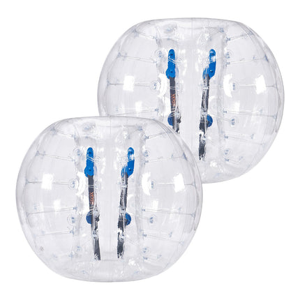Inflatable Bumper Balls 2-Pack, 4 Ft PVC Body Zorb