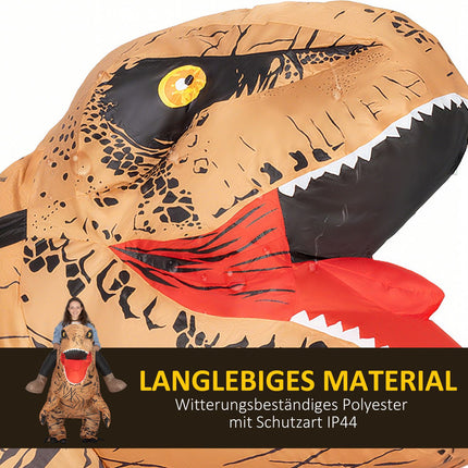 Inflatable Dinosaur Costume for Adults, T-Rex Halloween