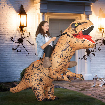 Inflatable Dinosaur Costume for Adults, T-Rex Halloween