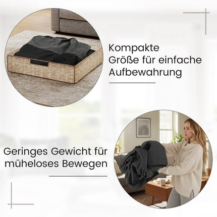Inflatable Ergonomic Lounge Chair with Removable Cover