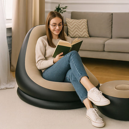 Inflatable Garden Chair, Outdoor Use, Durable Material